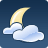 夜间天气:多云